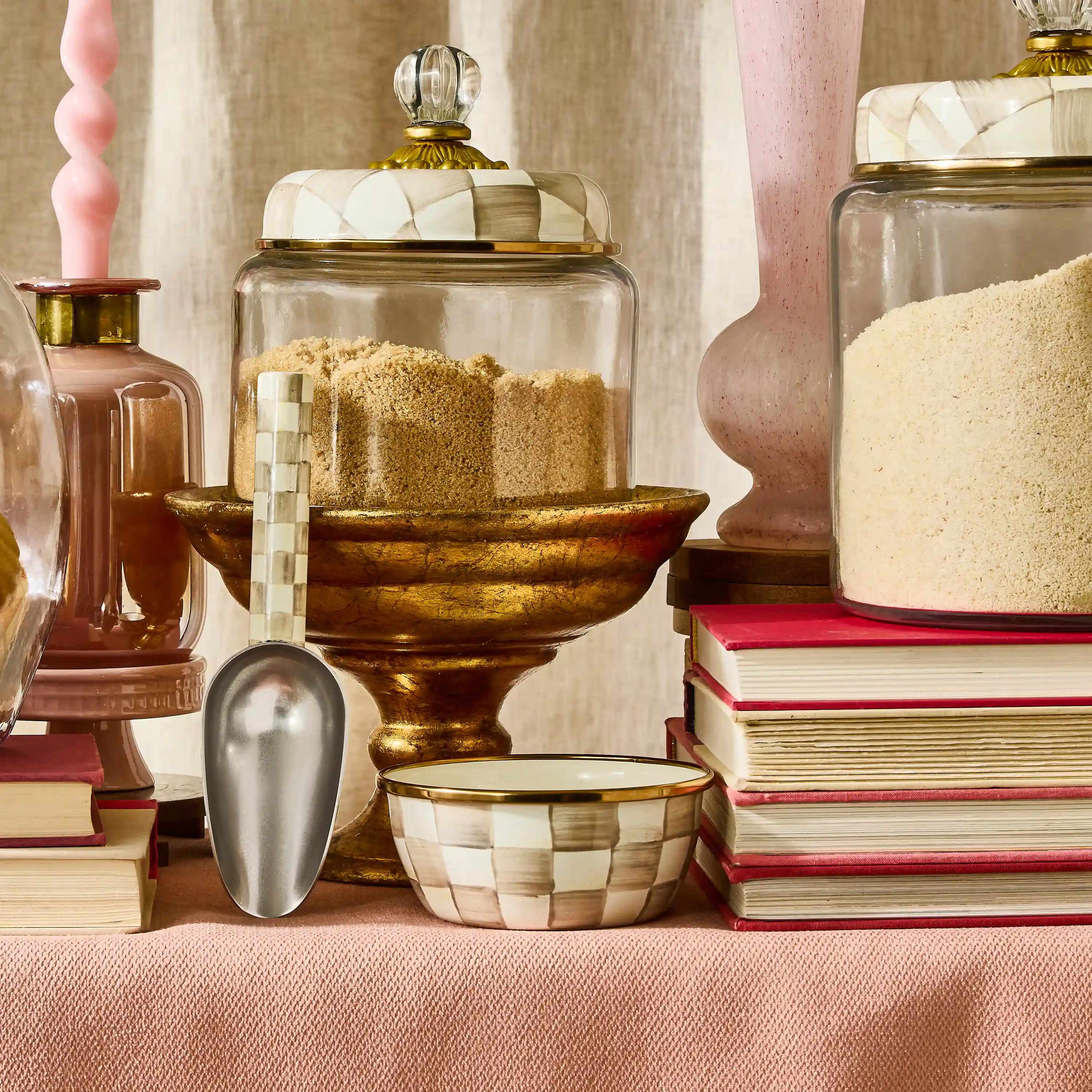 Emerald Check Pinch Bowl