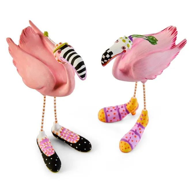 Patience Brewster Sheila & Sheldon Flamingo Mini Figures