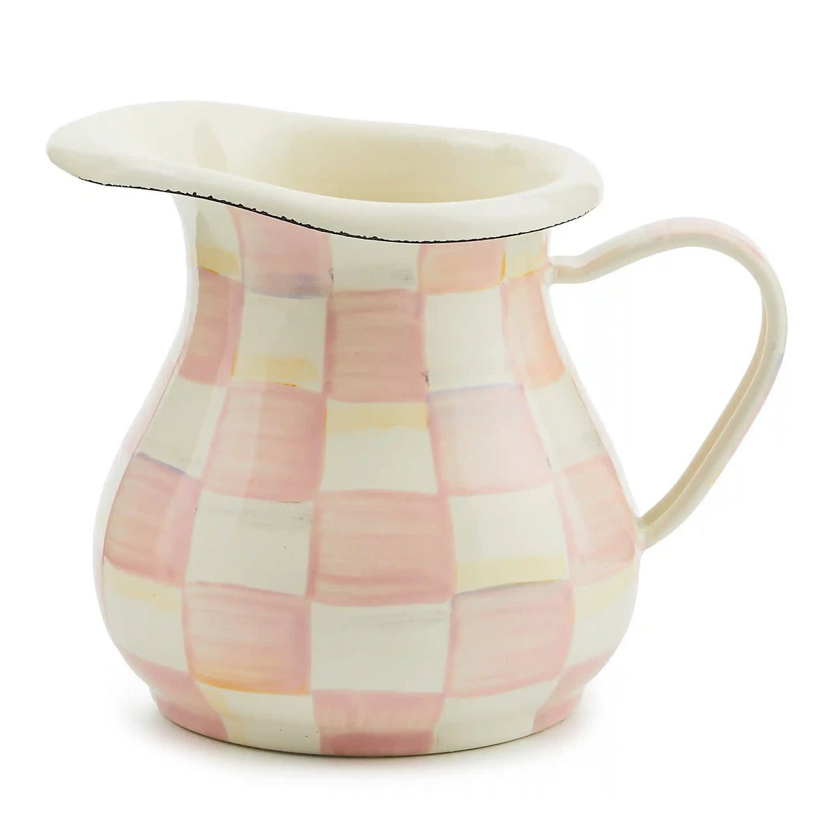 Mocha Check Creamer