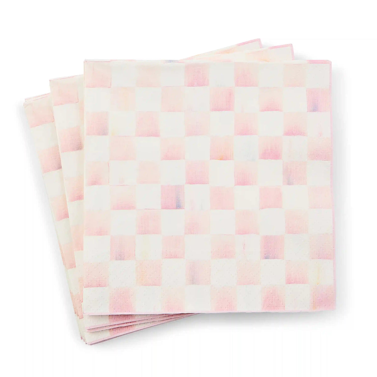 Sterling Check Dinner Paper Napkins