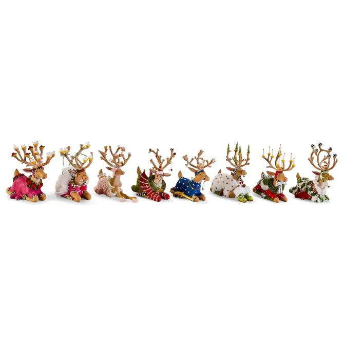 Patience Brewster Dash Away Sitting Donna Reindeer Figure