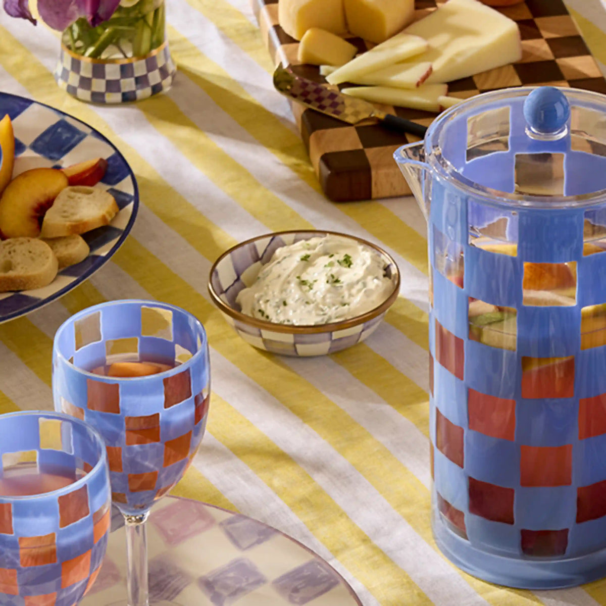 Sky Check Relish Dish