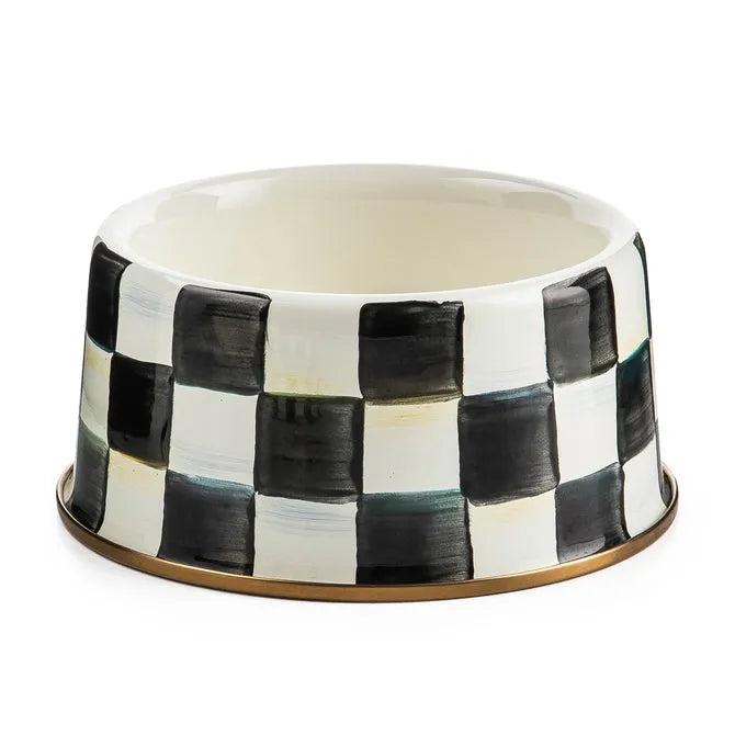 Courtly Check Medium Pet Dish