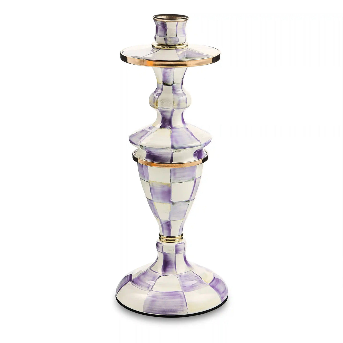 Rosy Check Large Candlestick