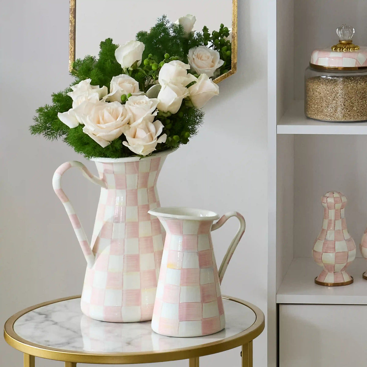 Rosy Check Large Practical Pitcher