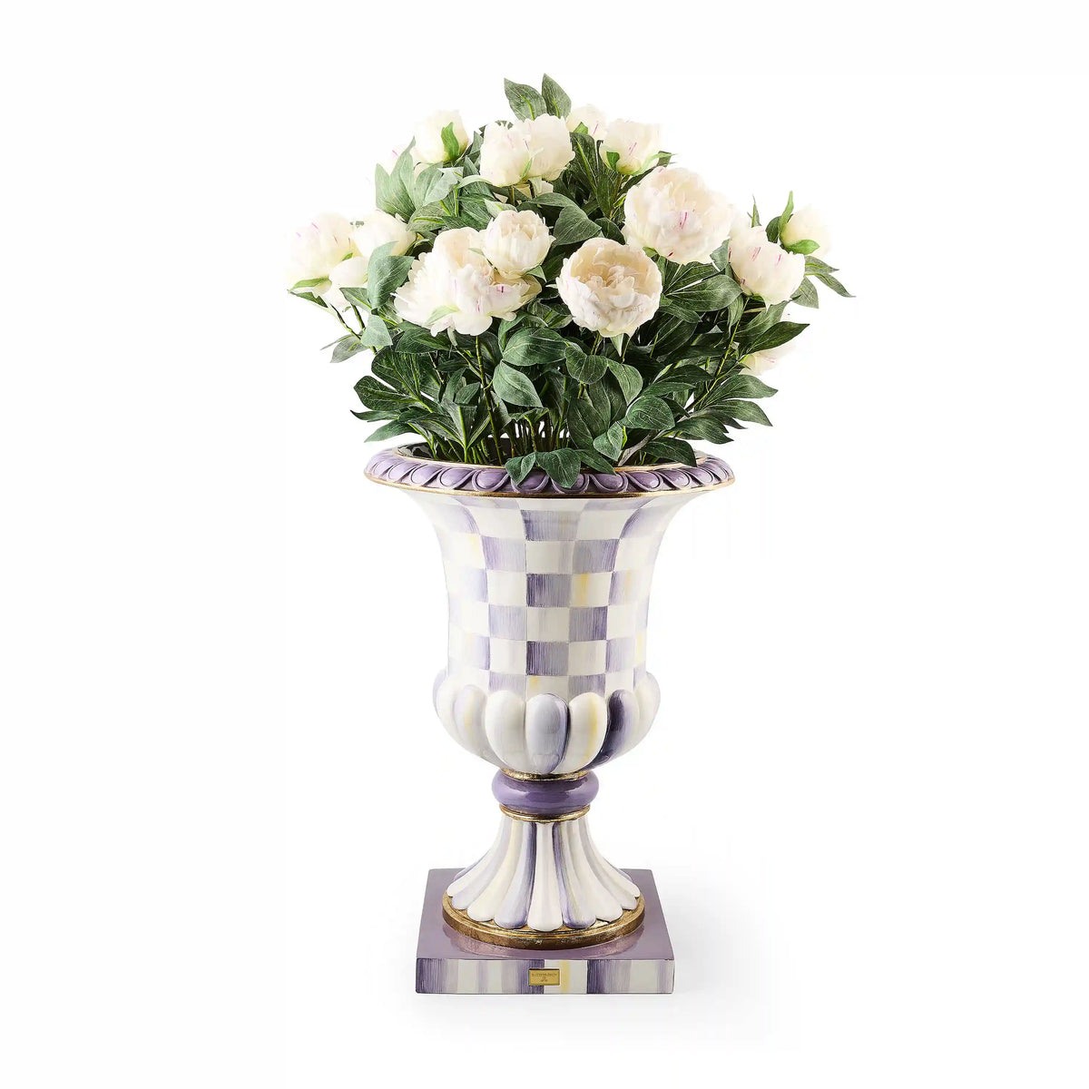 Rosy Check Pedestal Urn