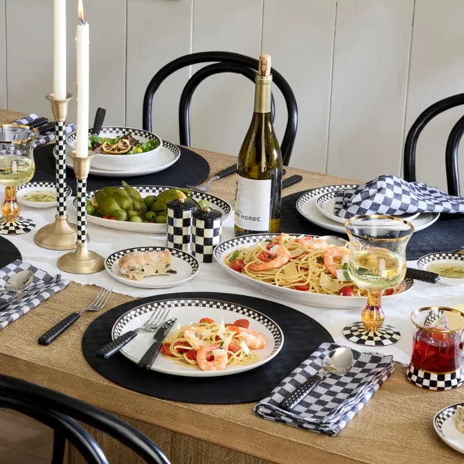 Courtly Check Everyday Oval Platters, Set of 2