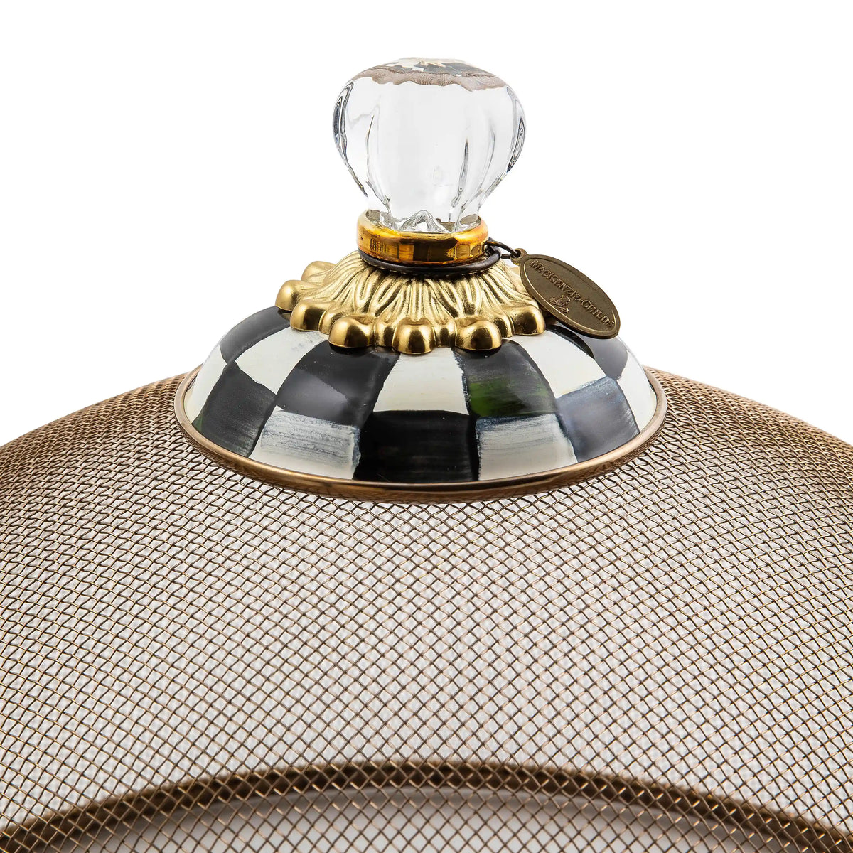 Courtly Check Large Mesh Dome
