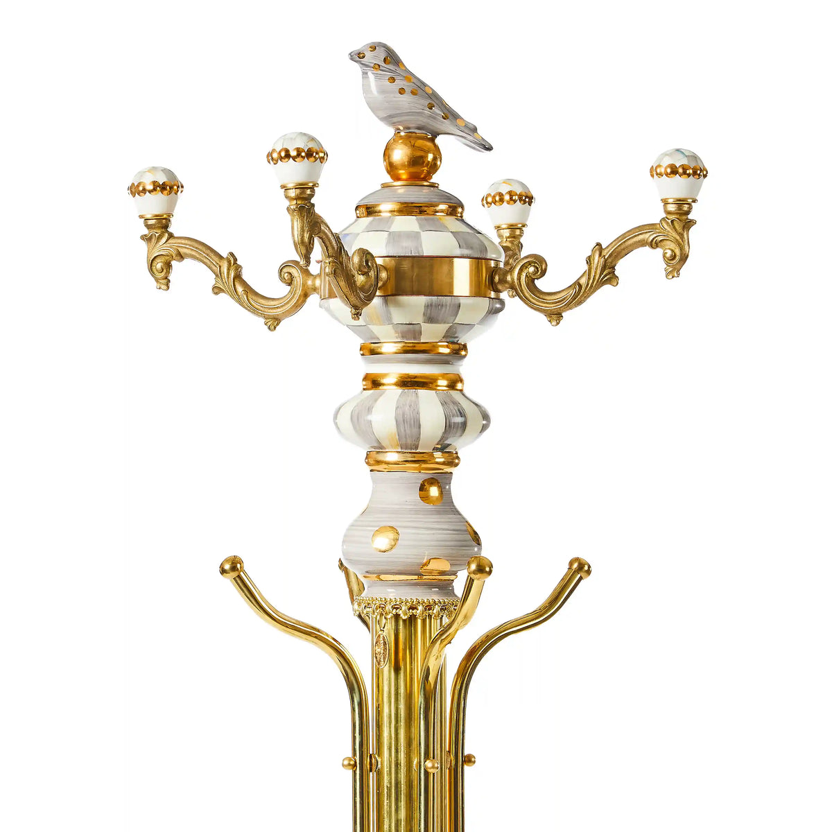 Courtly Check Coat Perch
