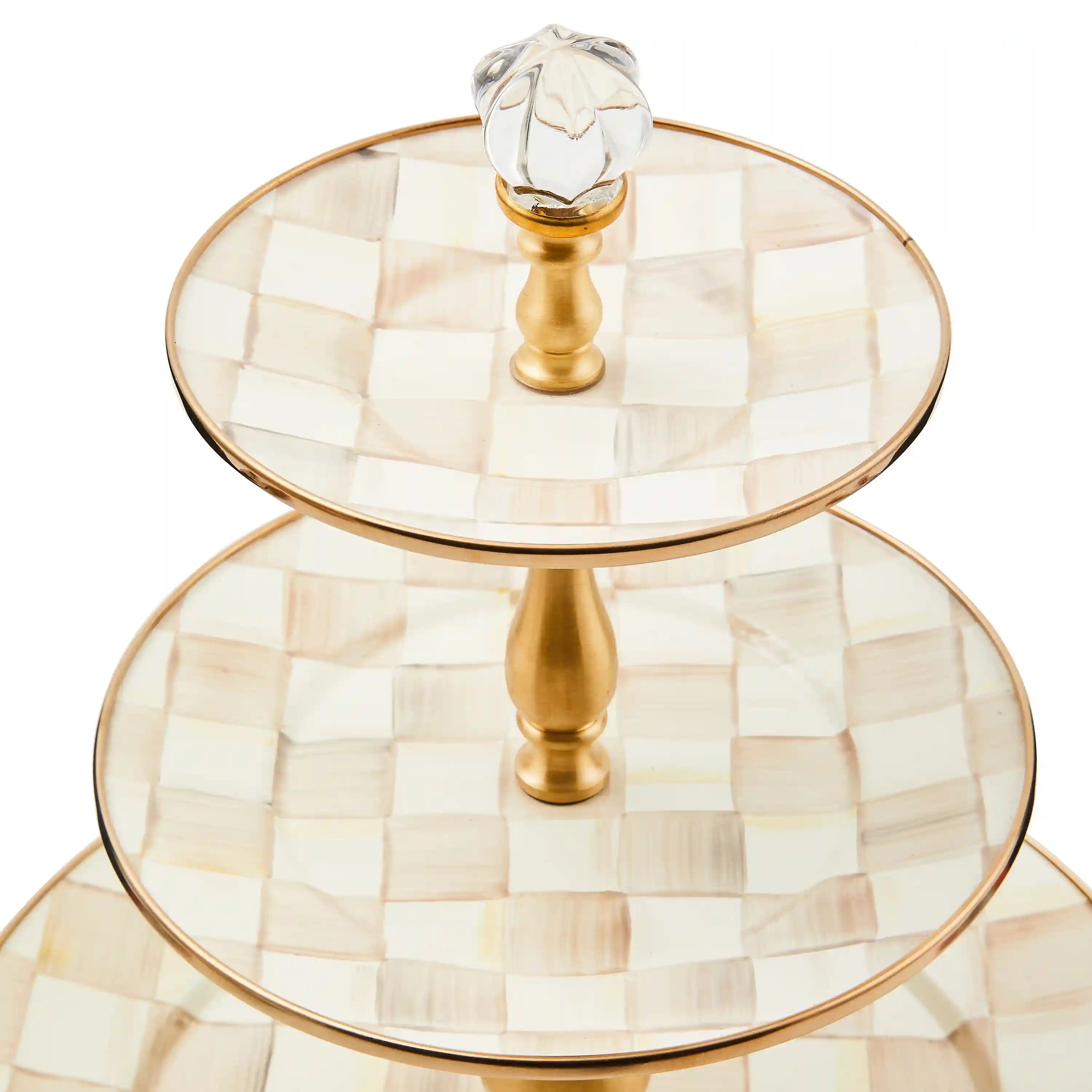 Courtly Check Two Tier Sweet Stand