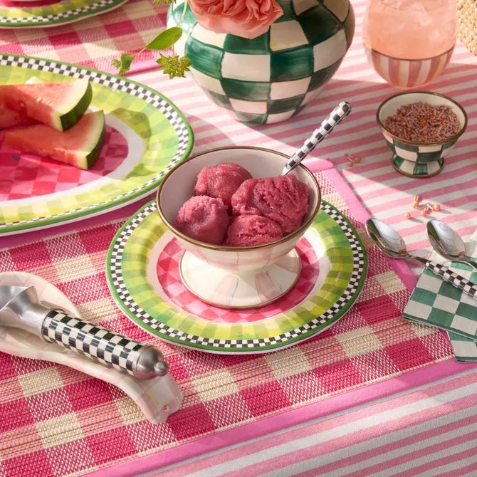 Watermelon Melamine Salad Plates, Set of 4