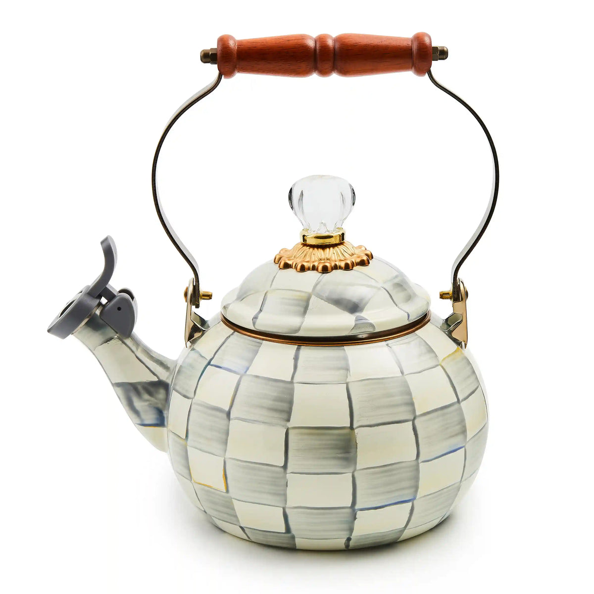 Rosy Check Whistling Tea Kettle