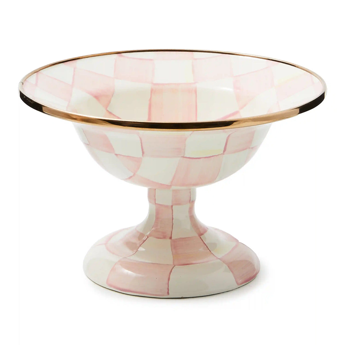 Sterling Check Large Compote