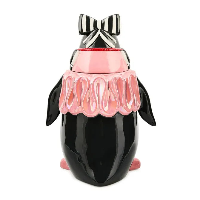Patience Brewster Millicent Penguin Ceramic Cookie Jar