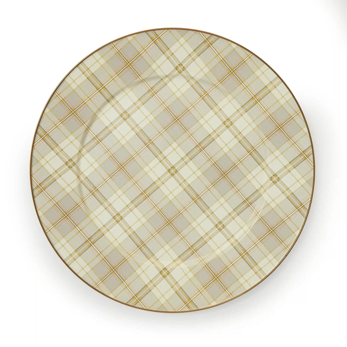 Tartan Violet Serving Platter