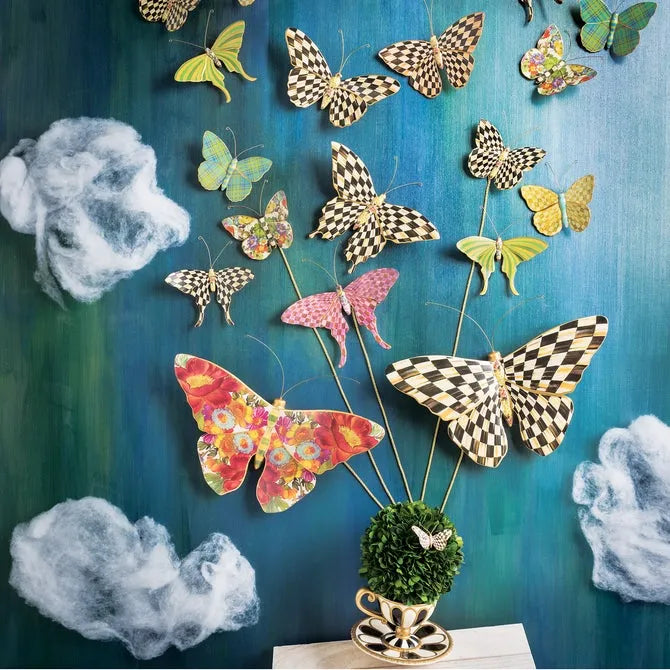 Butterfly Trio Wall Decor - Pond