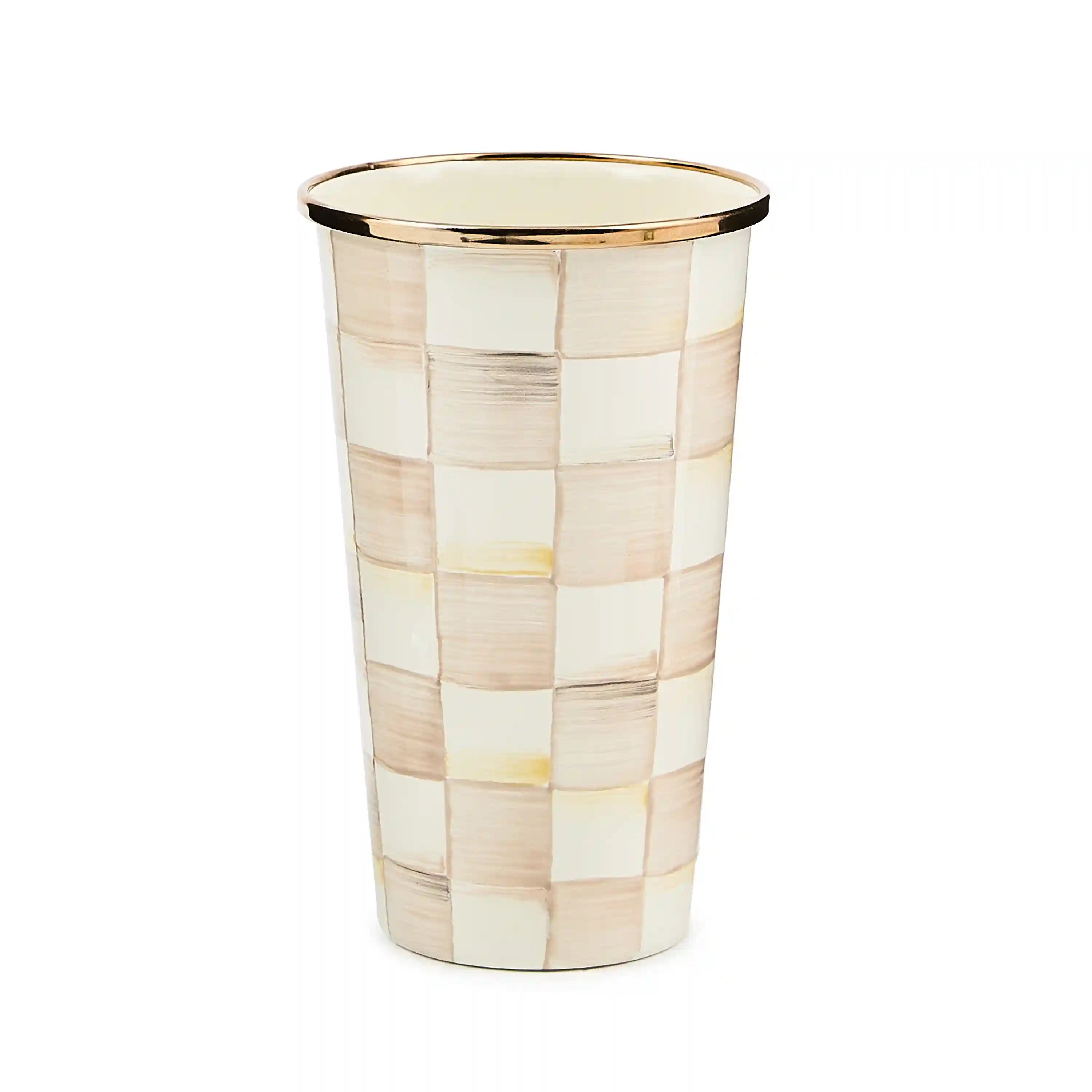 Emerald Check 20 Ounce Tumbler