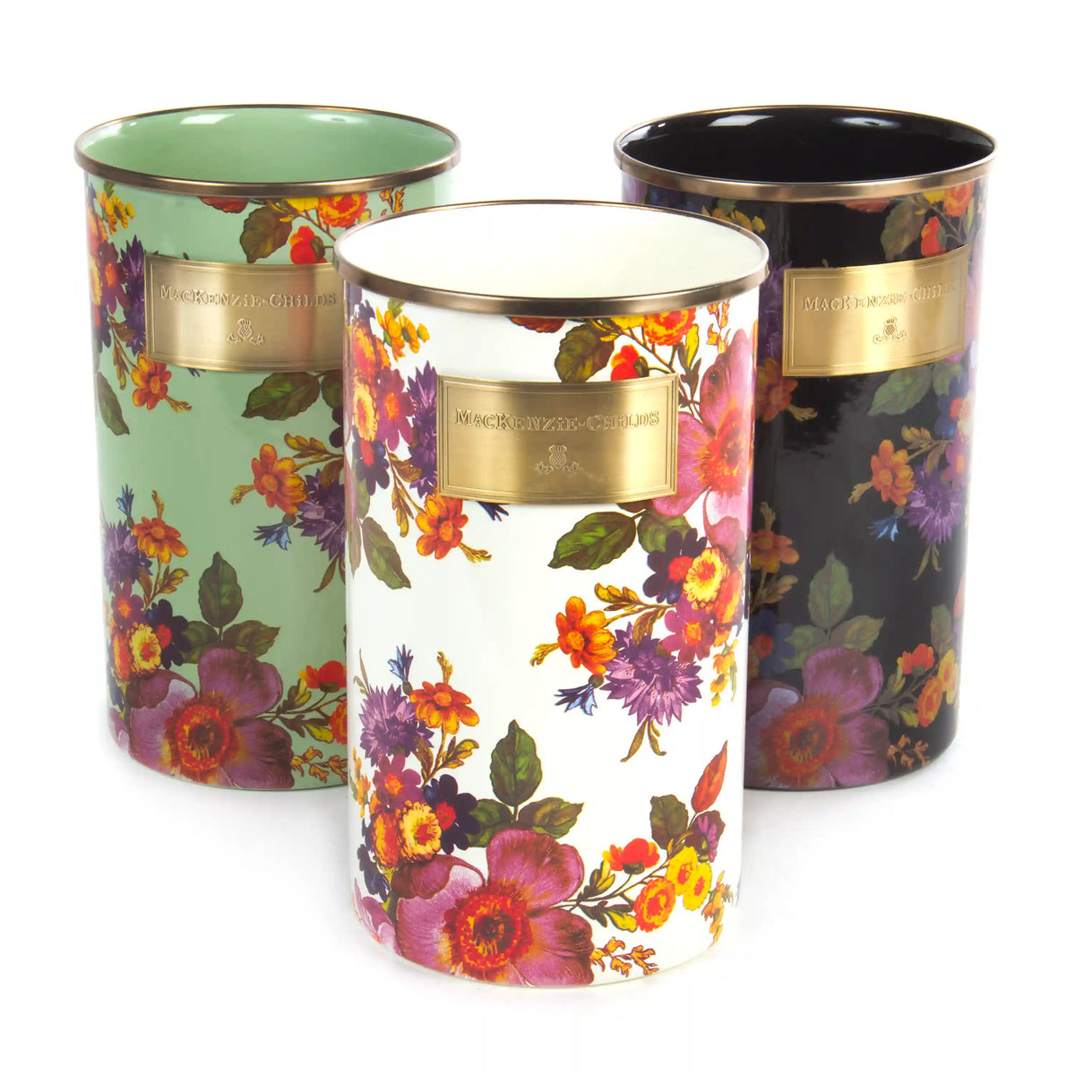 Rosy English Garden Utensil Holder
