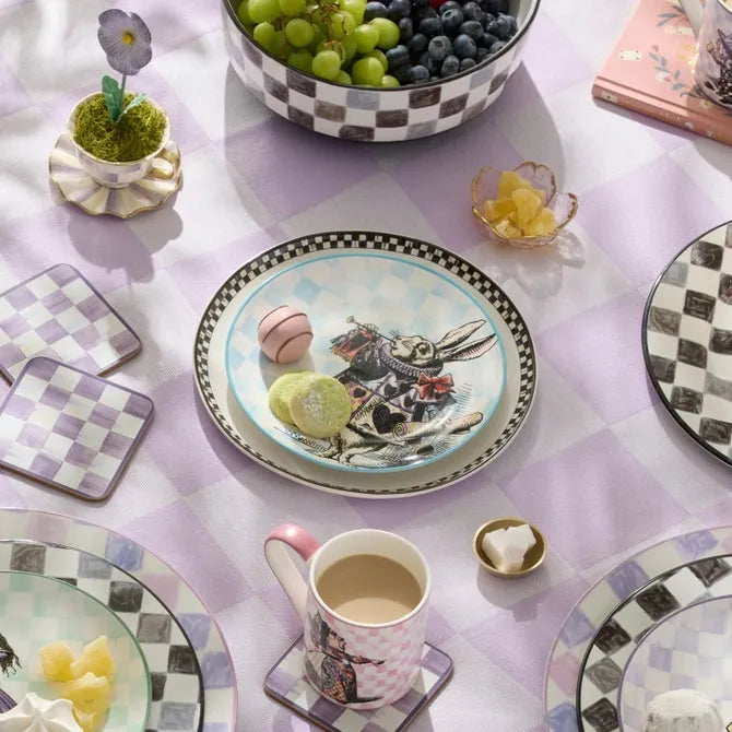 Wonderland Plates, Set of 4