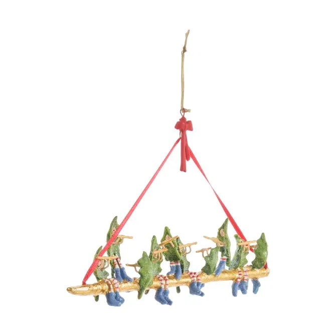 Patience Brewster 12 Days 10 Pipers Piping Ornament