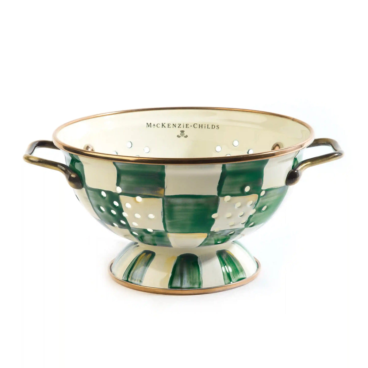 Sterling Check Large Colander