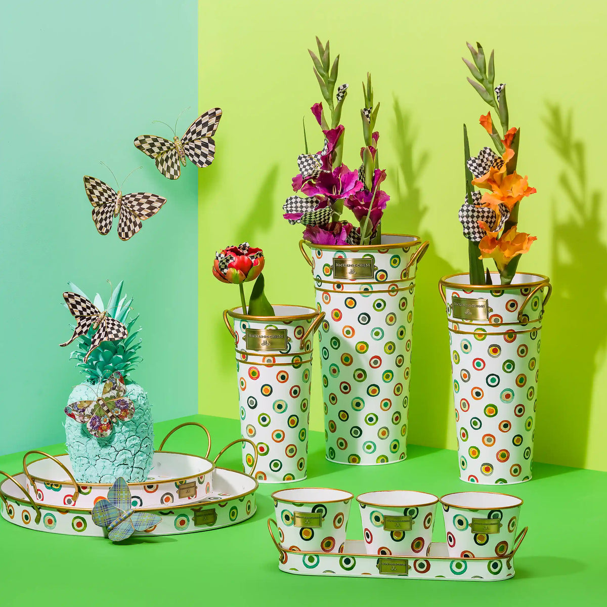 Mocha Butterfly Wall Decor Trio