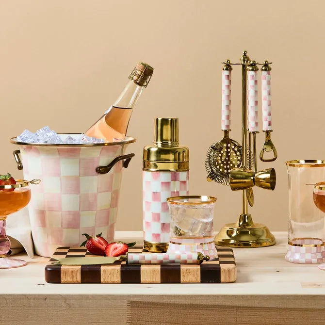 Rosy Check 3260 Gold Cocktail Shaker