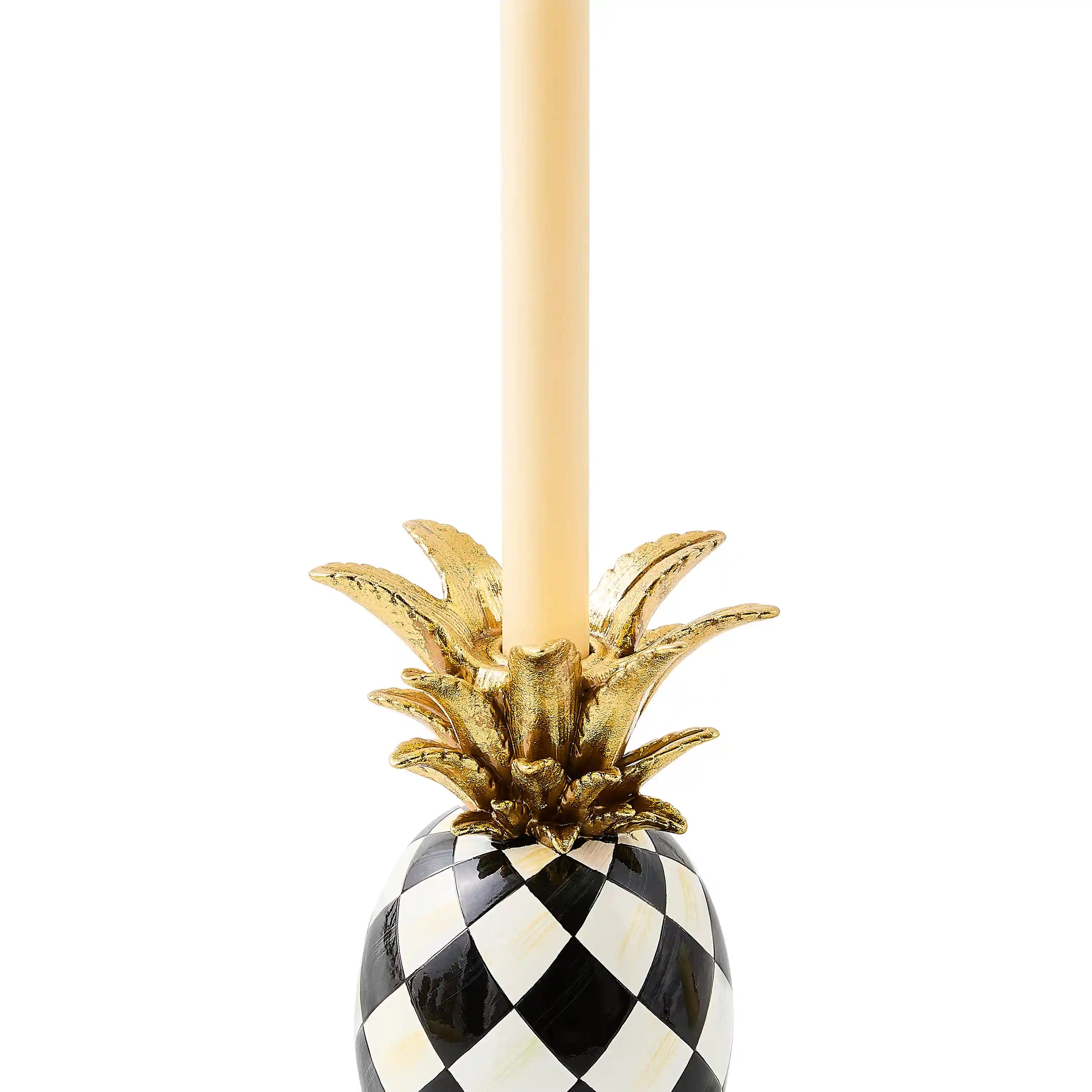 Rosy Pineapple Candle Holder