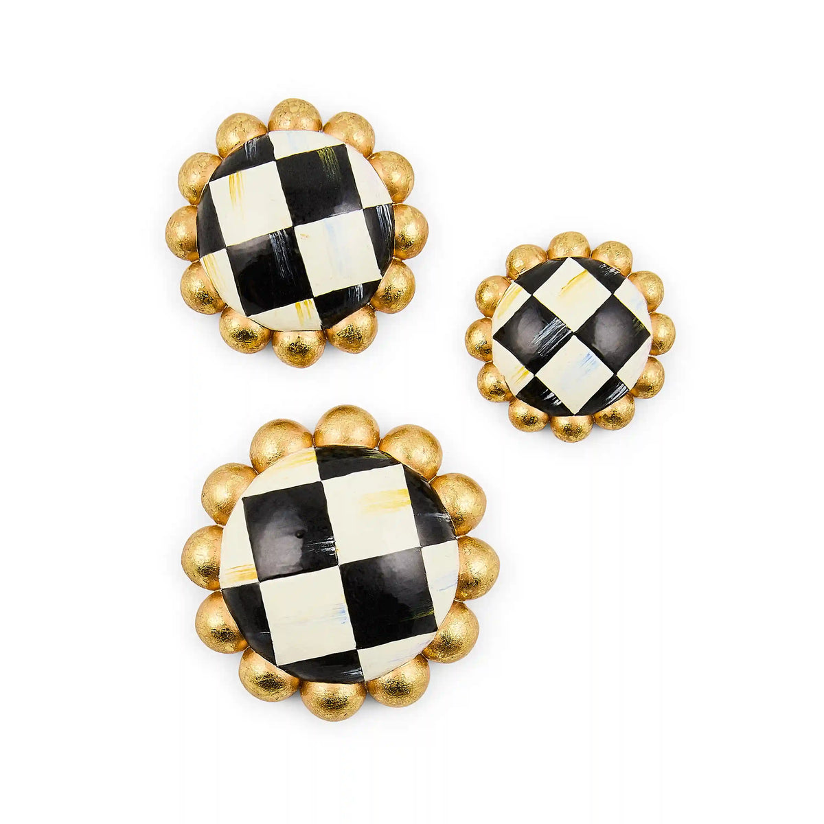 Rosy Check Magnets, Set of 3