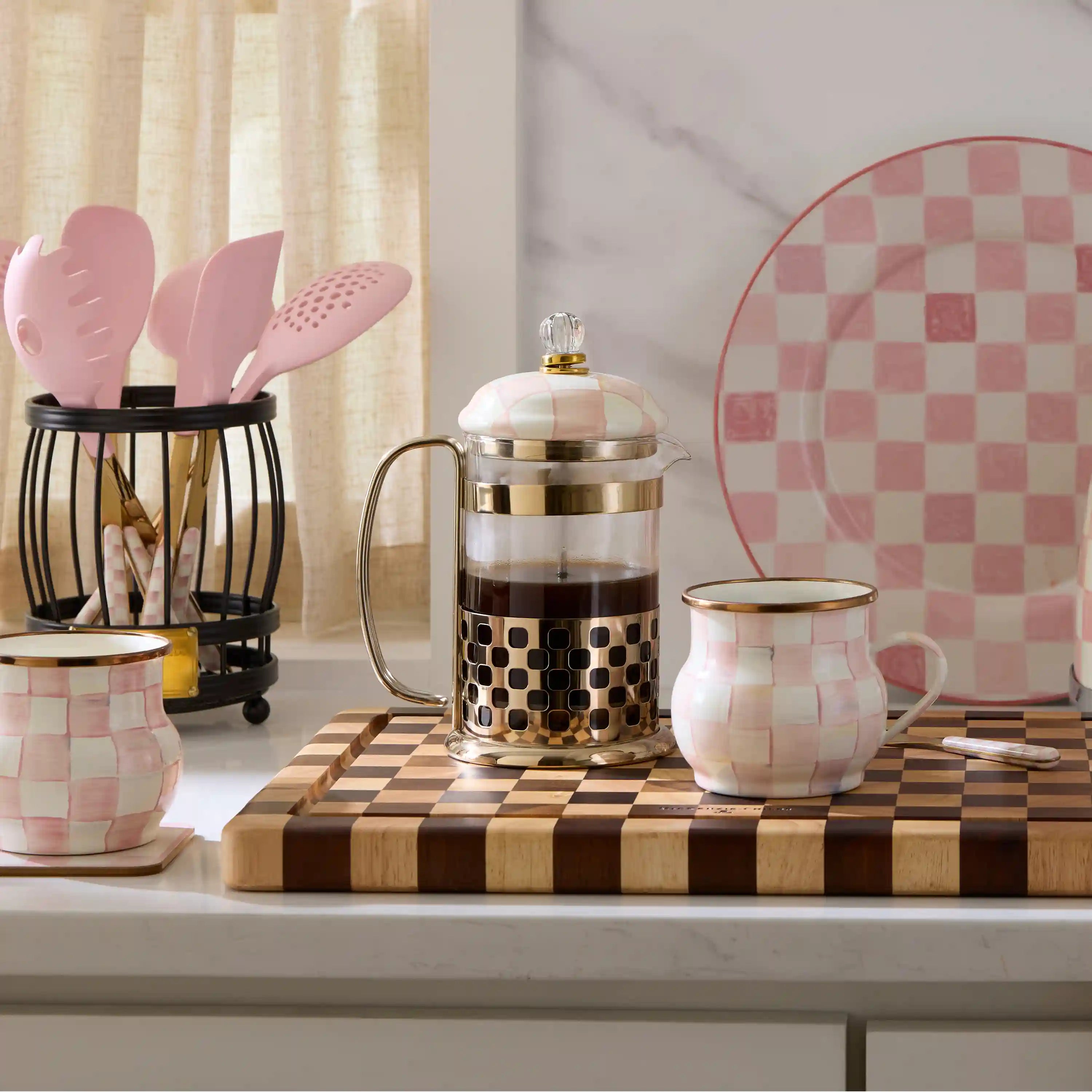 Rosy Check French Press