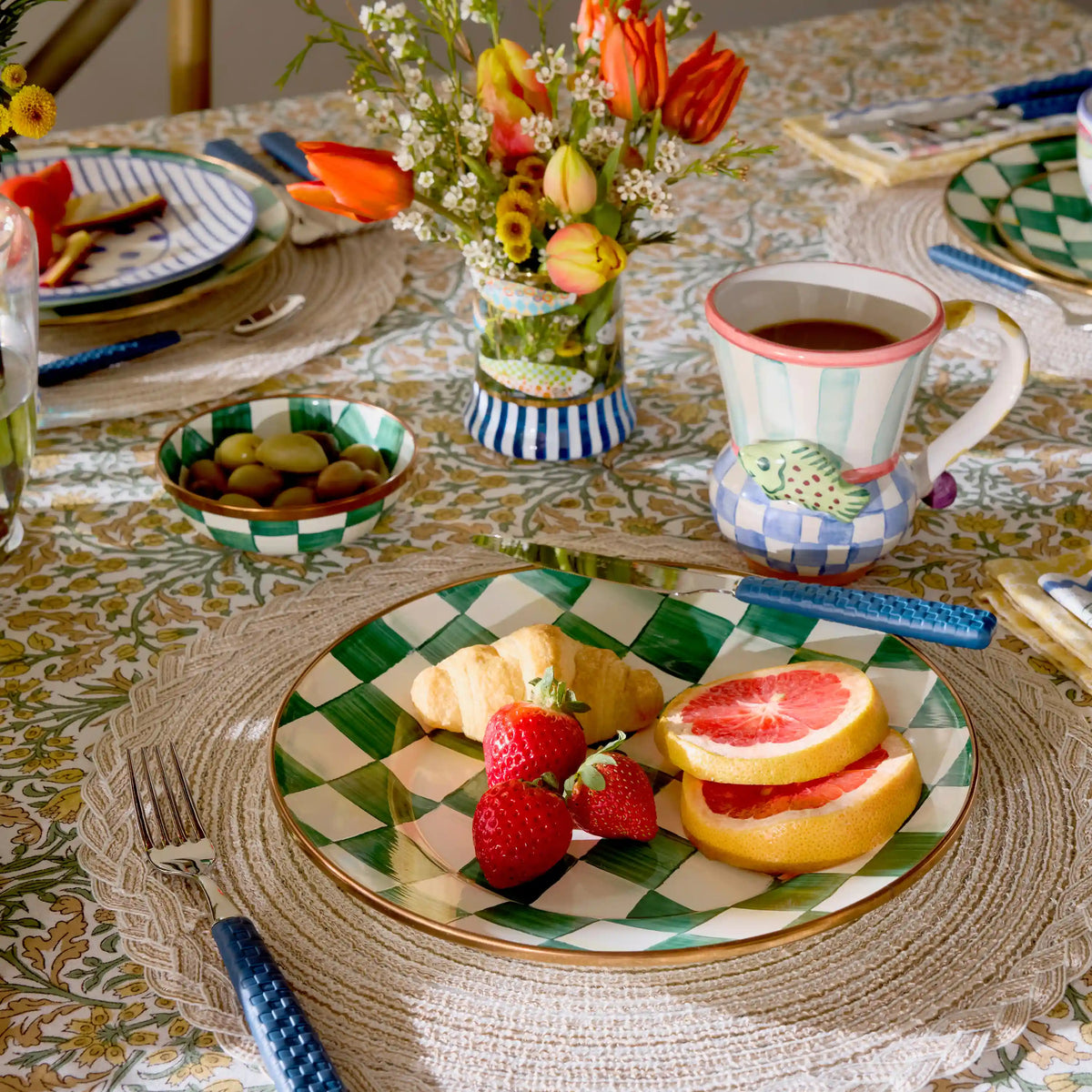 Rosy Check Relish Dish