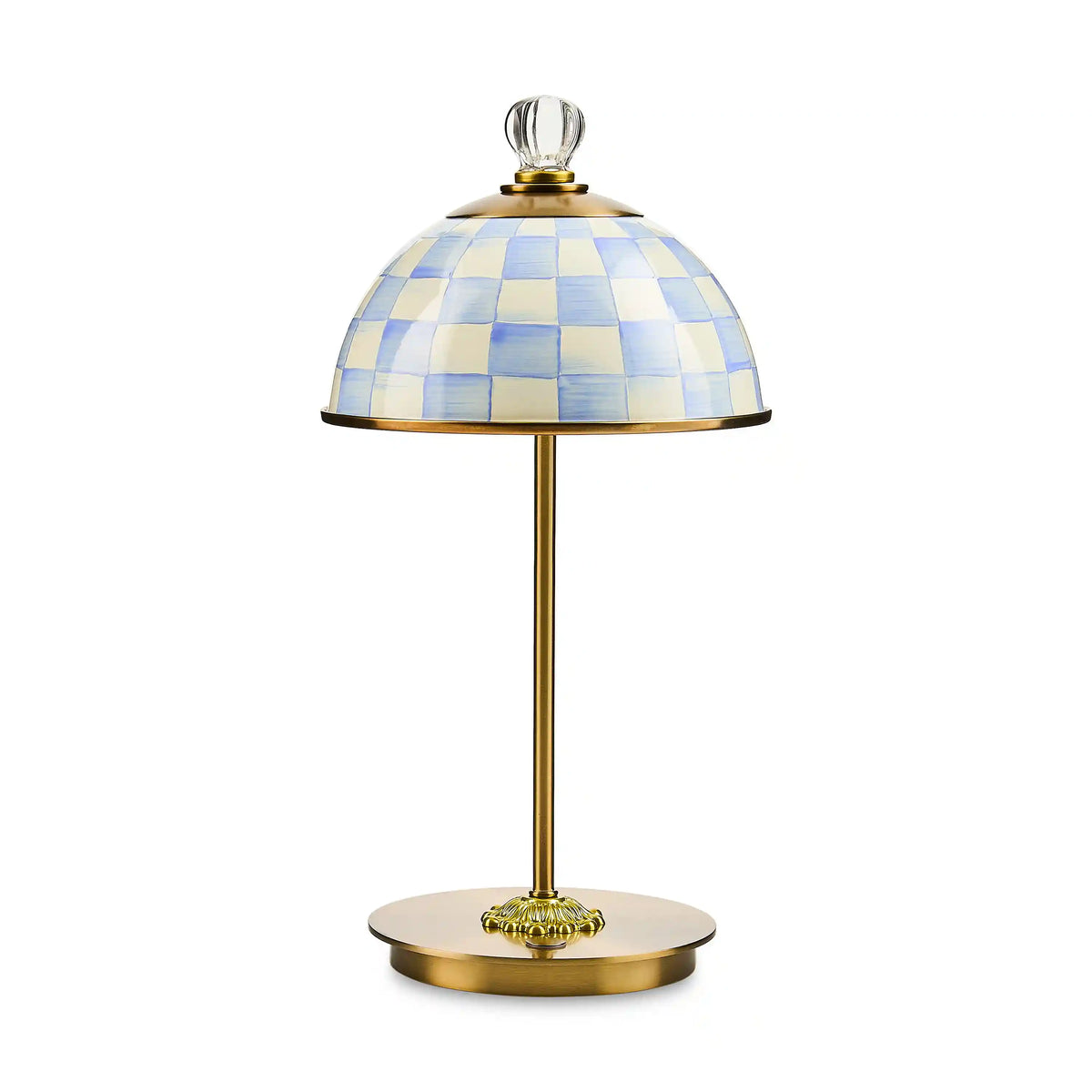 Rosy Check LED Rechargeable Dome Table Lamp