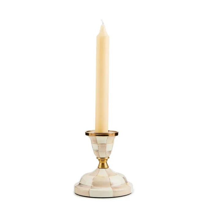 Mocha Check Short Candlestick