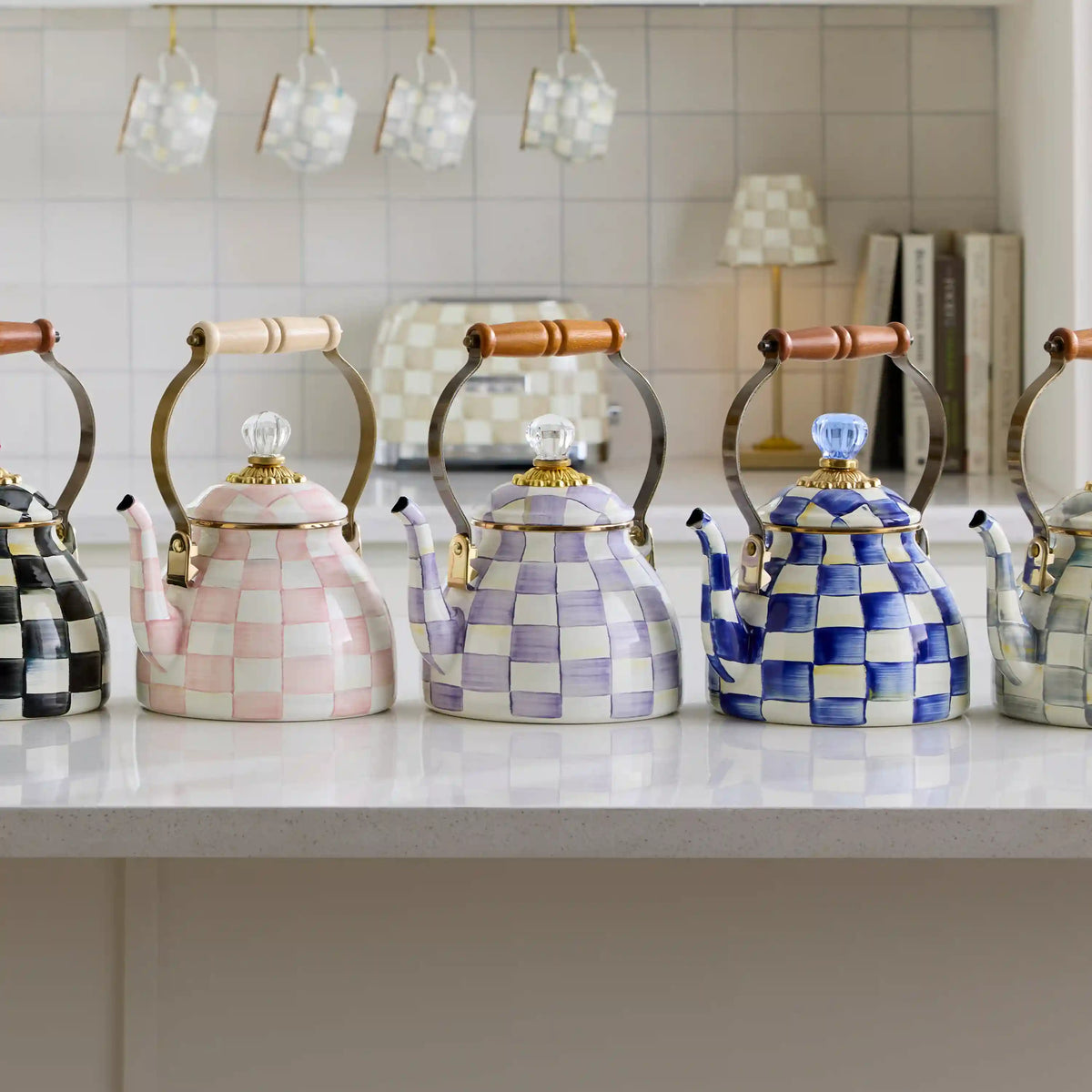 Royal Check 3 Quart Tea Kettle