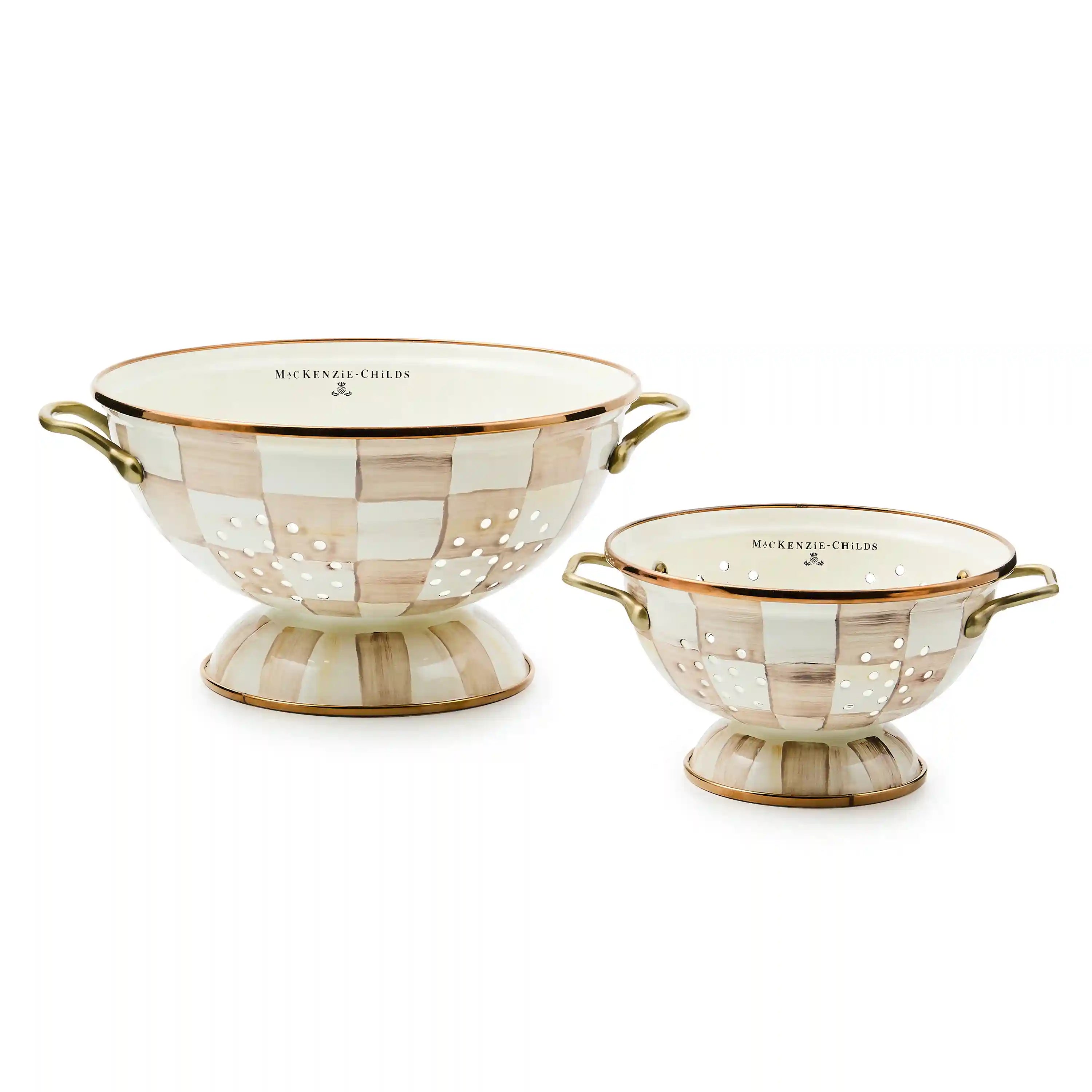 Rosy Check Large Colander