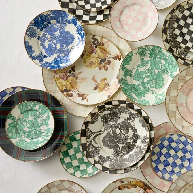 Emerald English Garden Charger/Plate