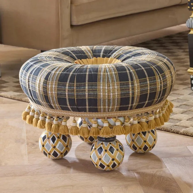 Mad for Plaid Tuffet