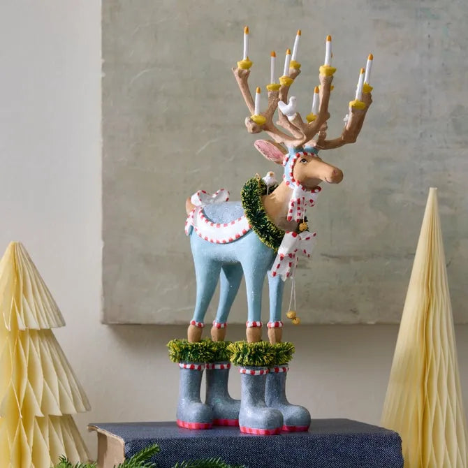 Patience Brewster Dash Away Dasher Reindeer Figure