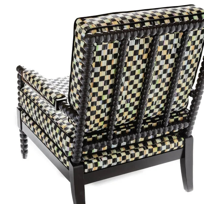 Spindle Check Outdoor Chair