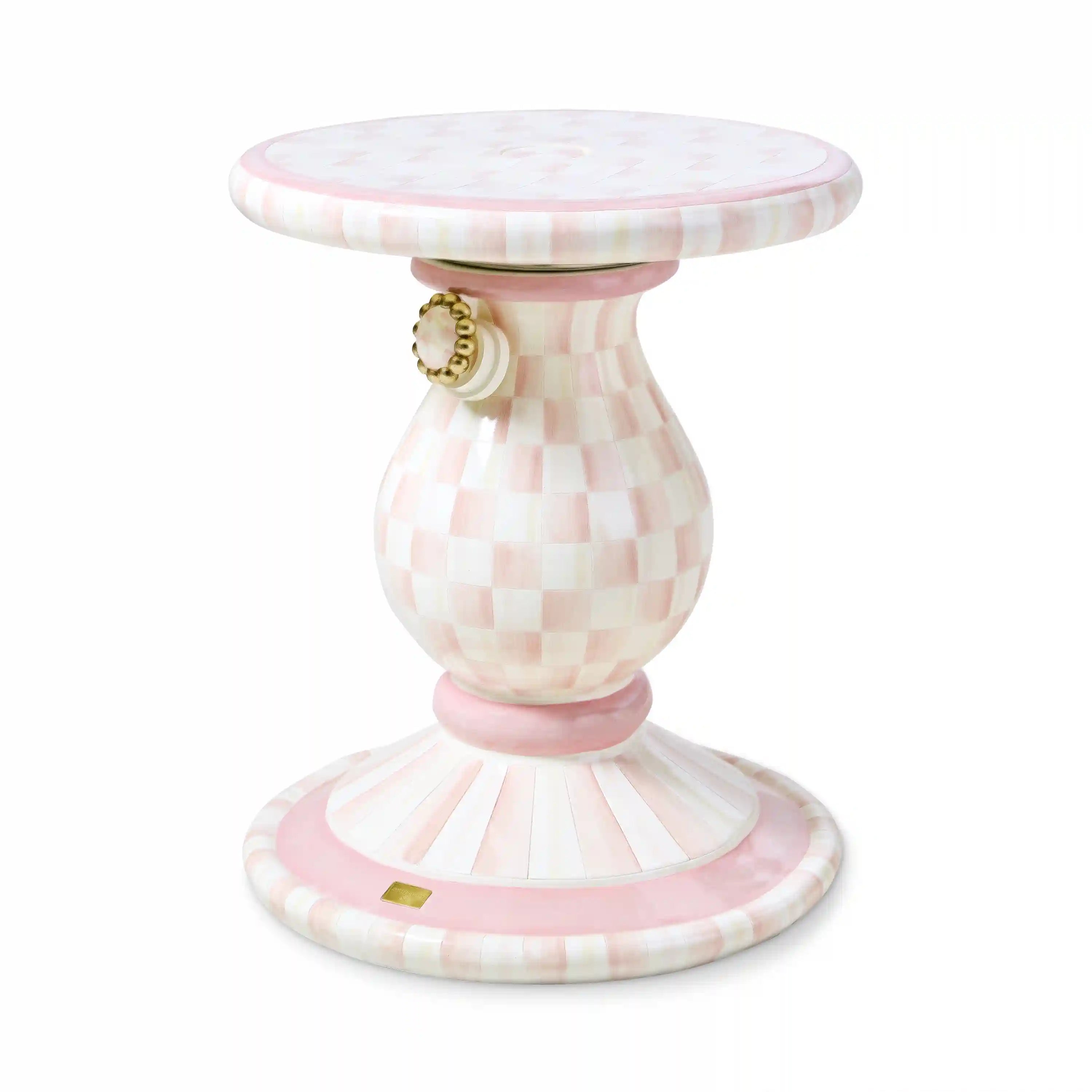 Outdoor Rosy Umbrella Stand Side Table