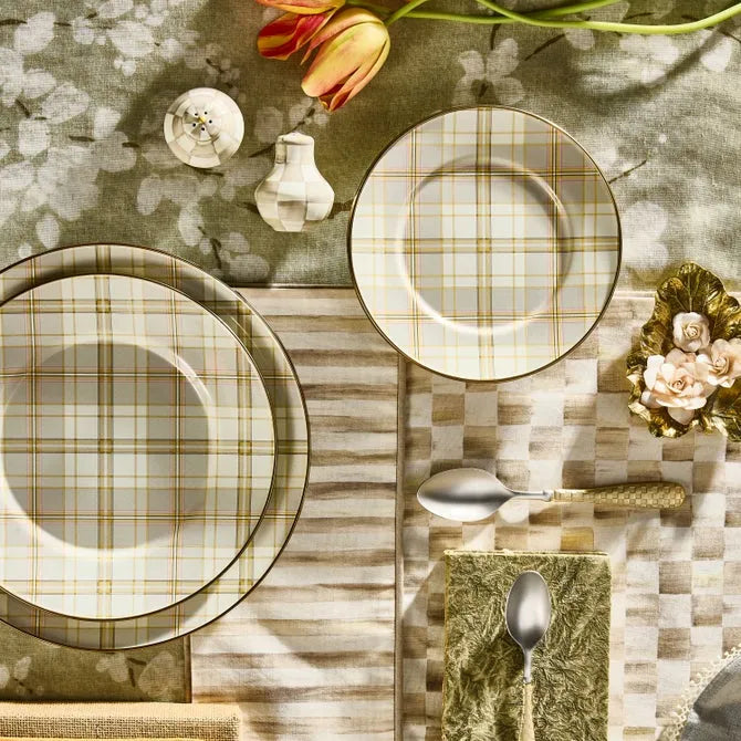 Tartan Latte Salad Plate