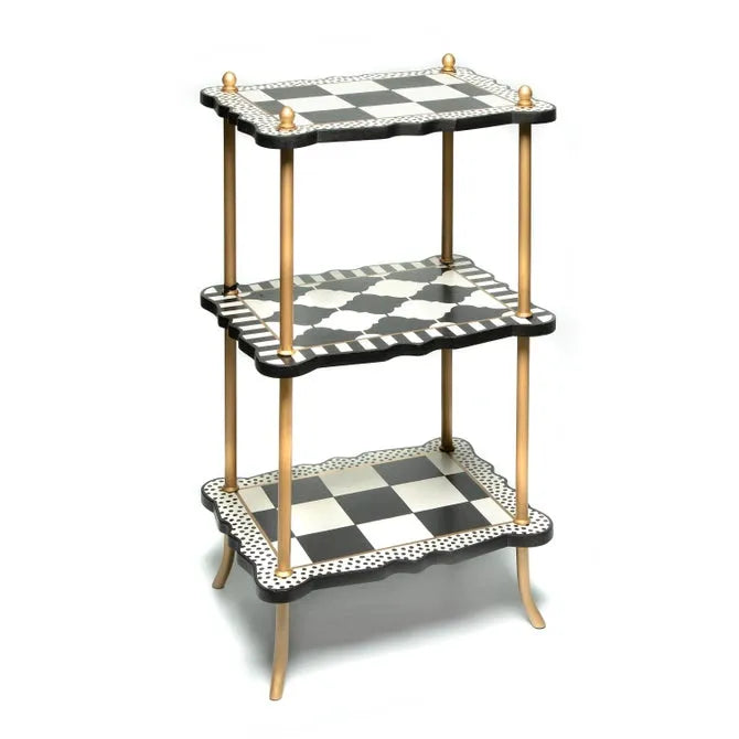 Courtly Three Tier Table