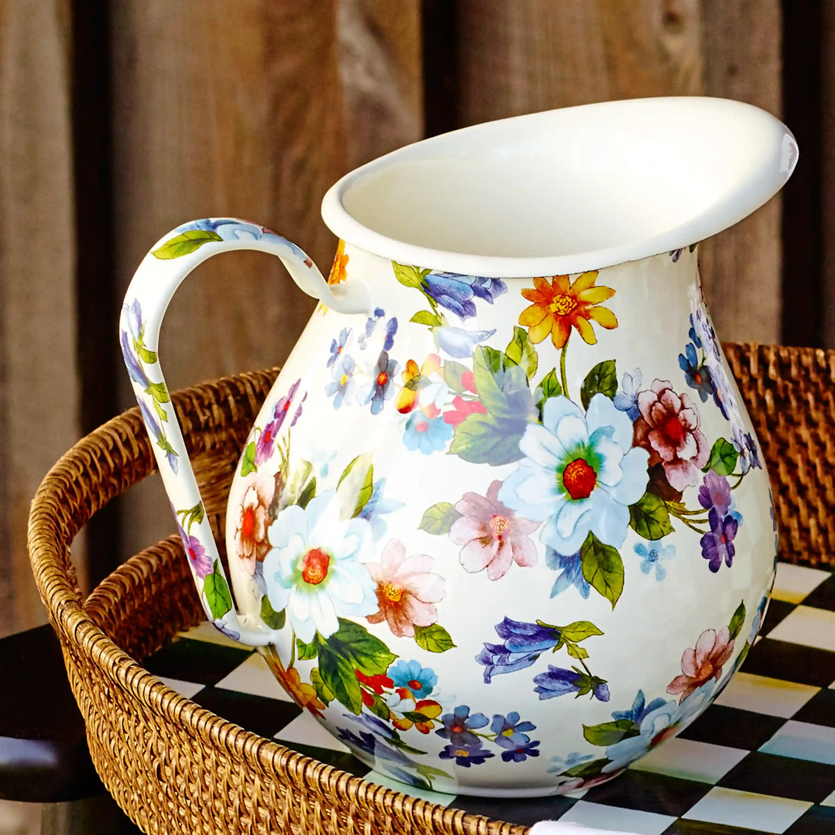 Wild Rose Mauve Pitcher