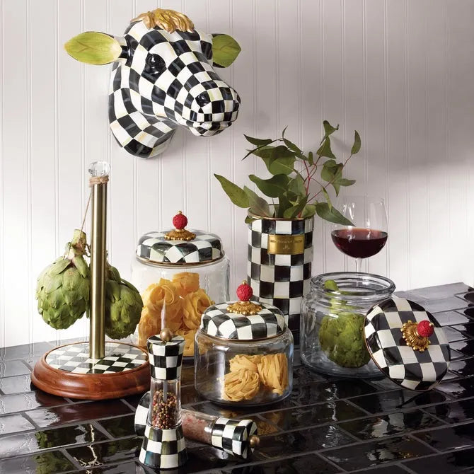 Courtly Check Small Kitchen Canister