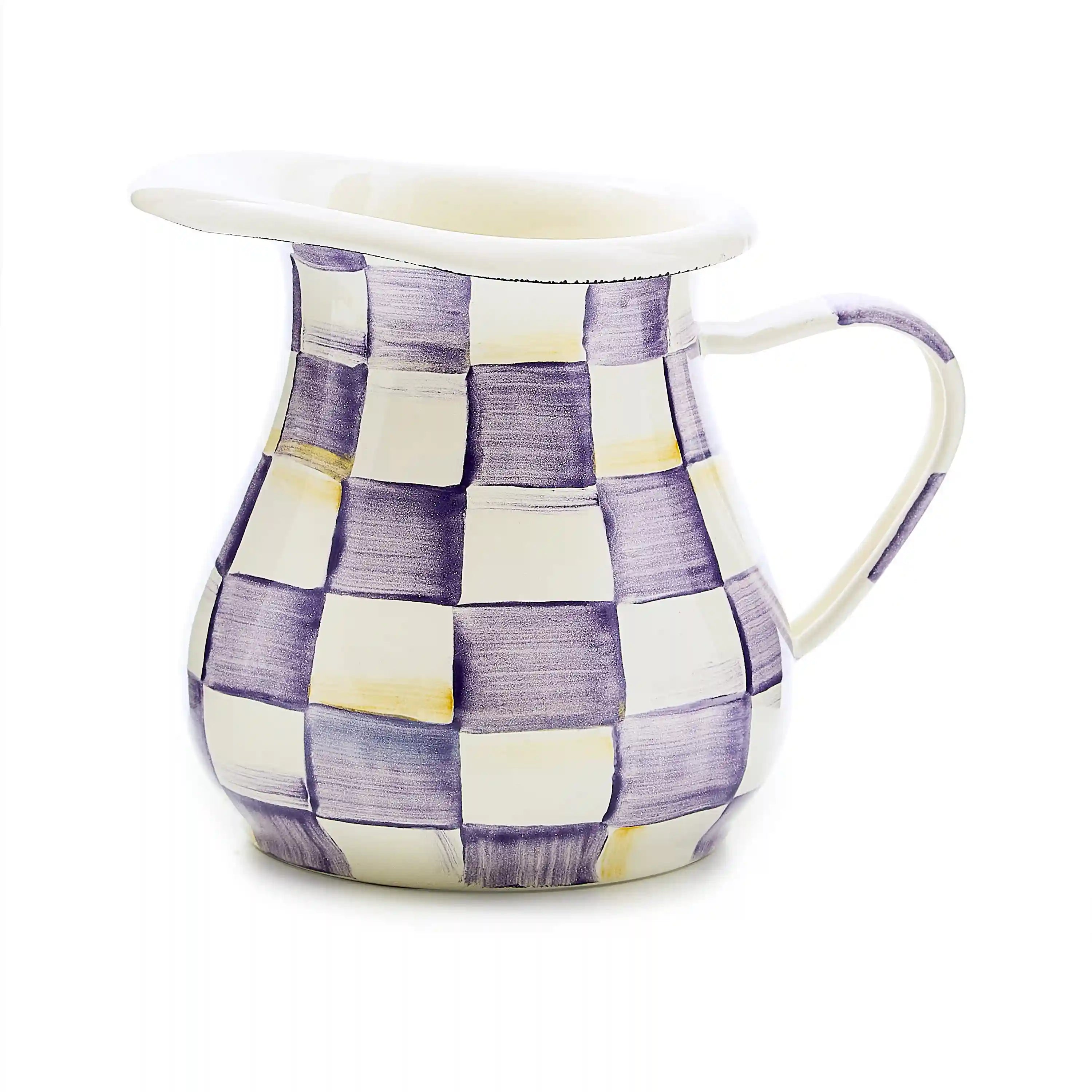 Emerald Check Creamer