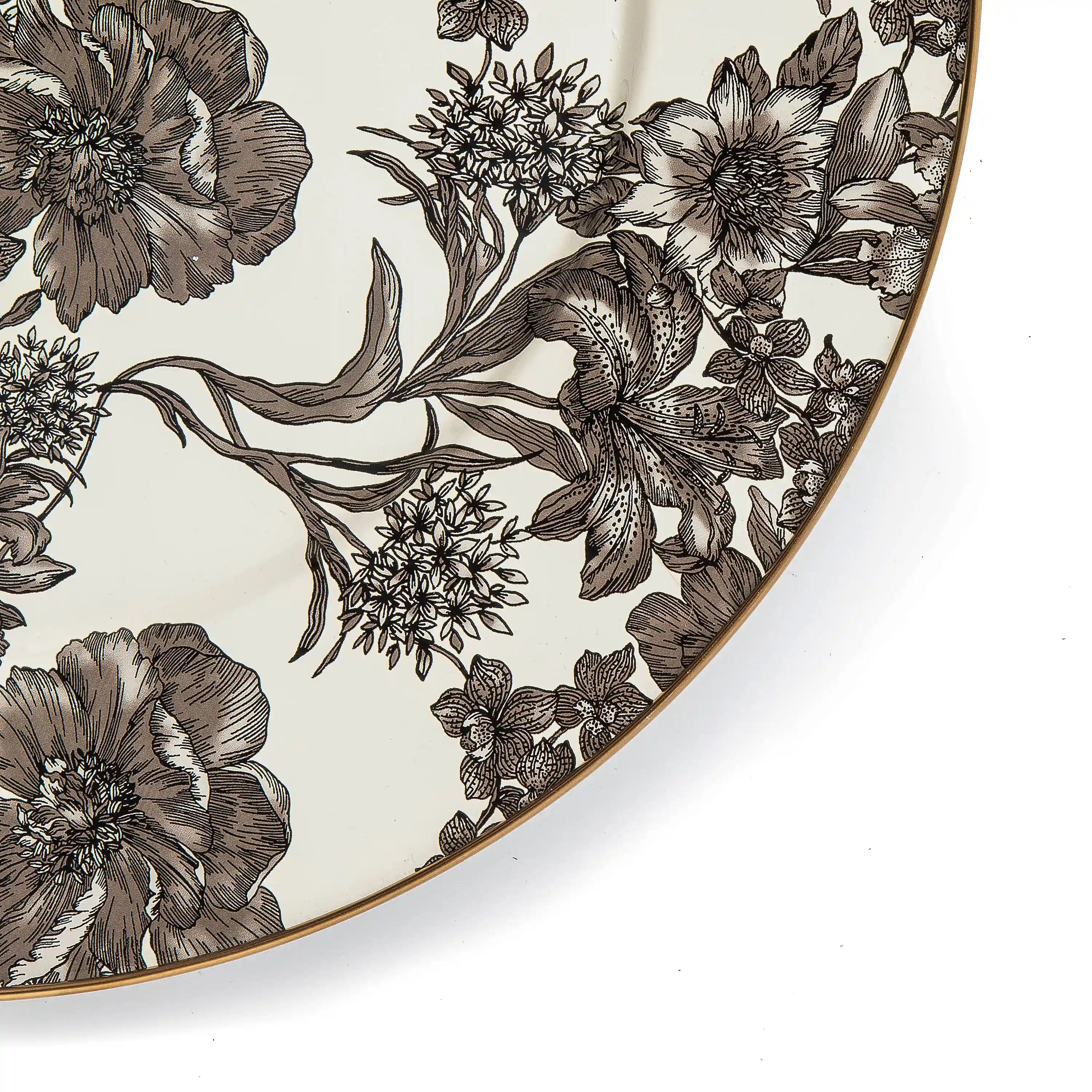 Wild Rose Mauve Serving Platter