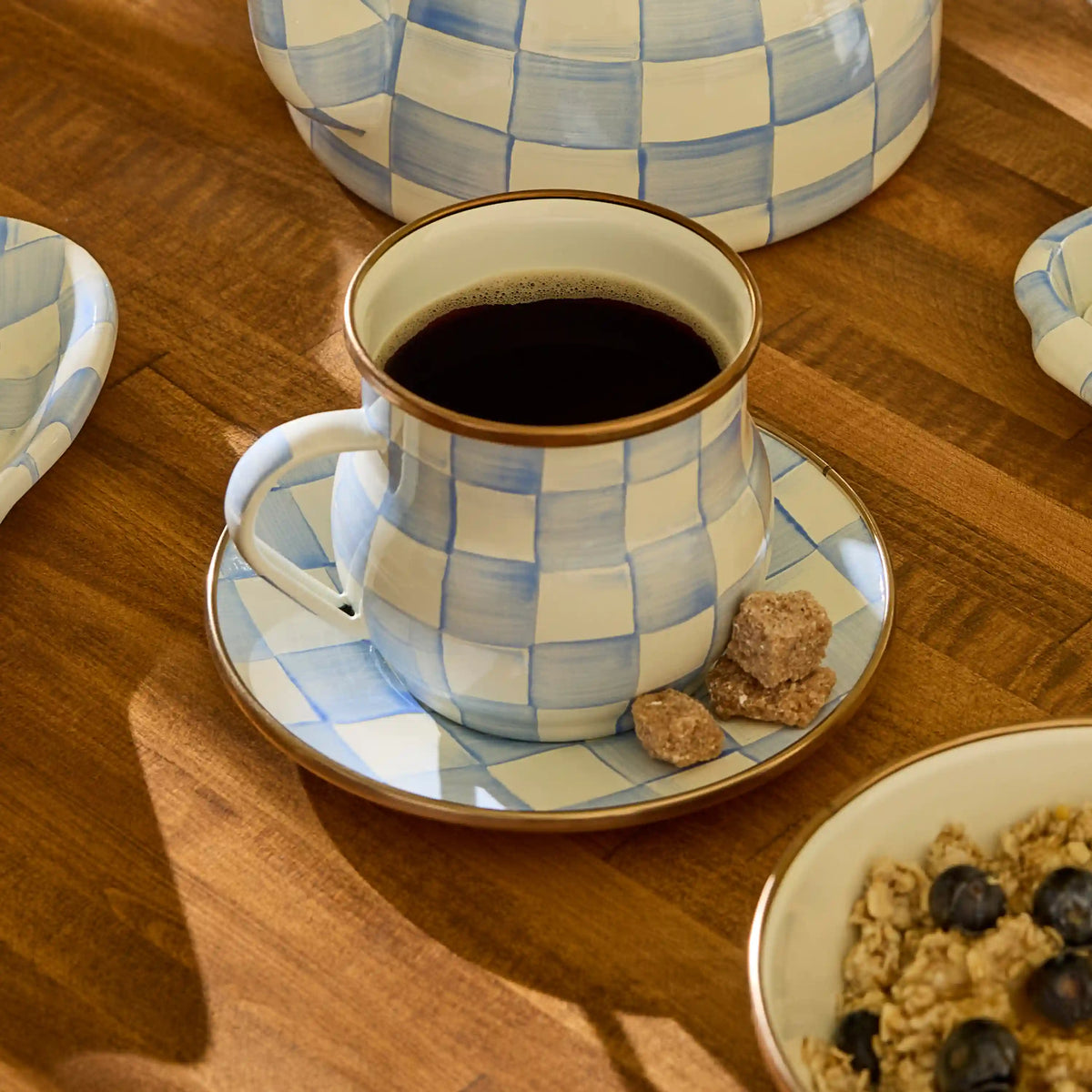Rosy Check Saucer