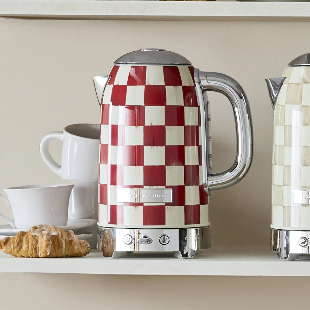 Royal Check Electric Kettle