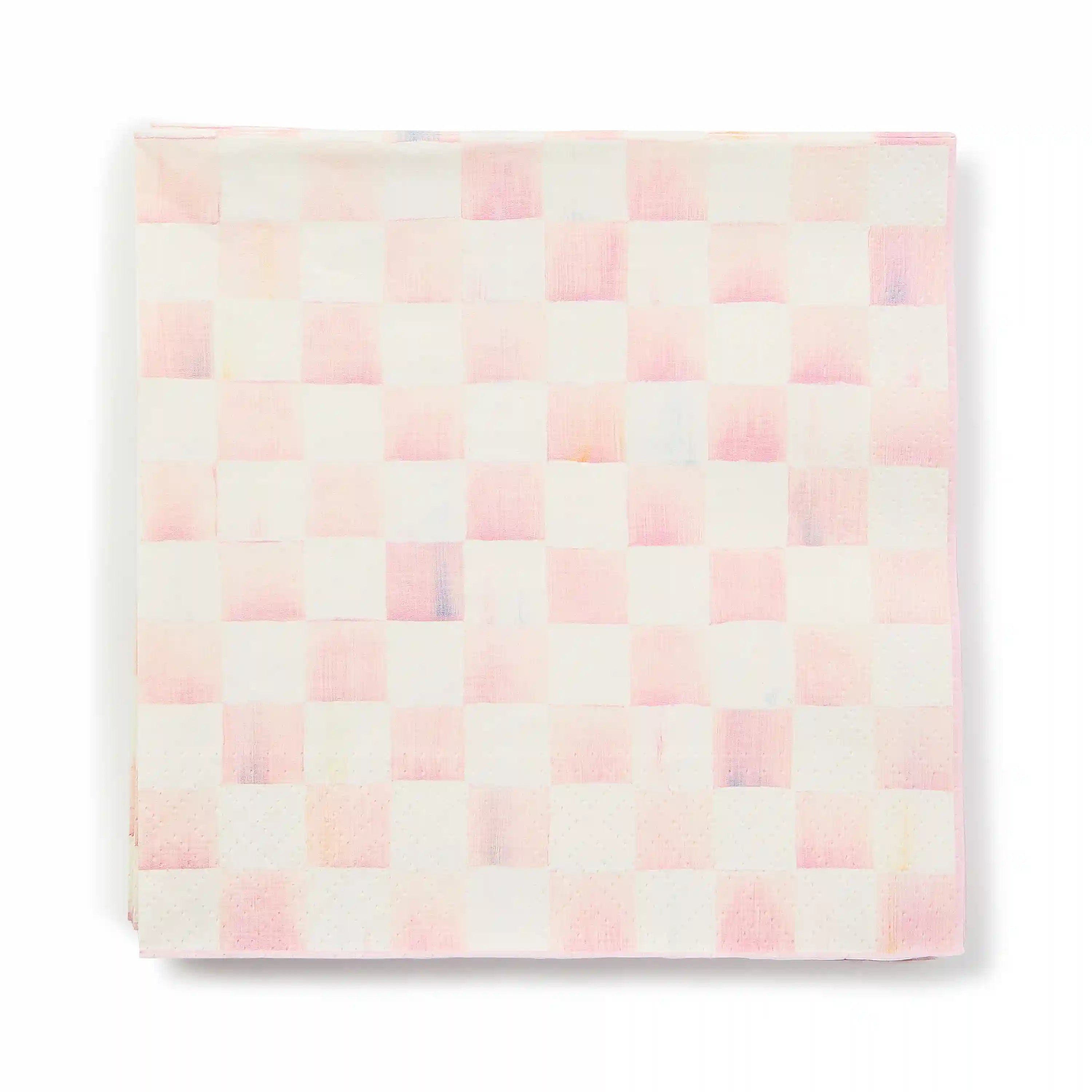 Sterling Check Dinner Paper Napkins