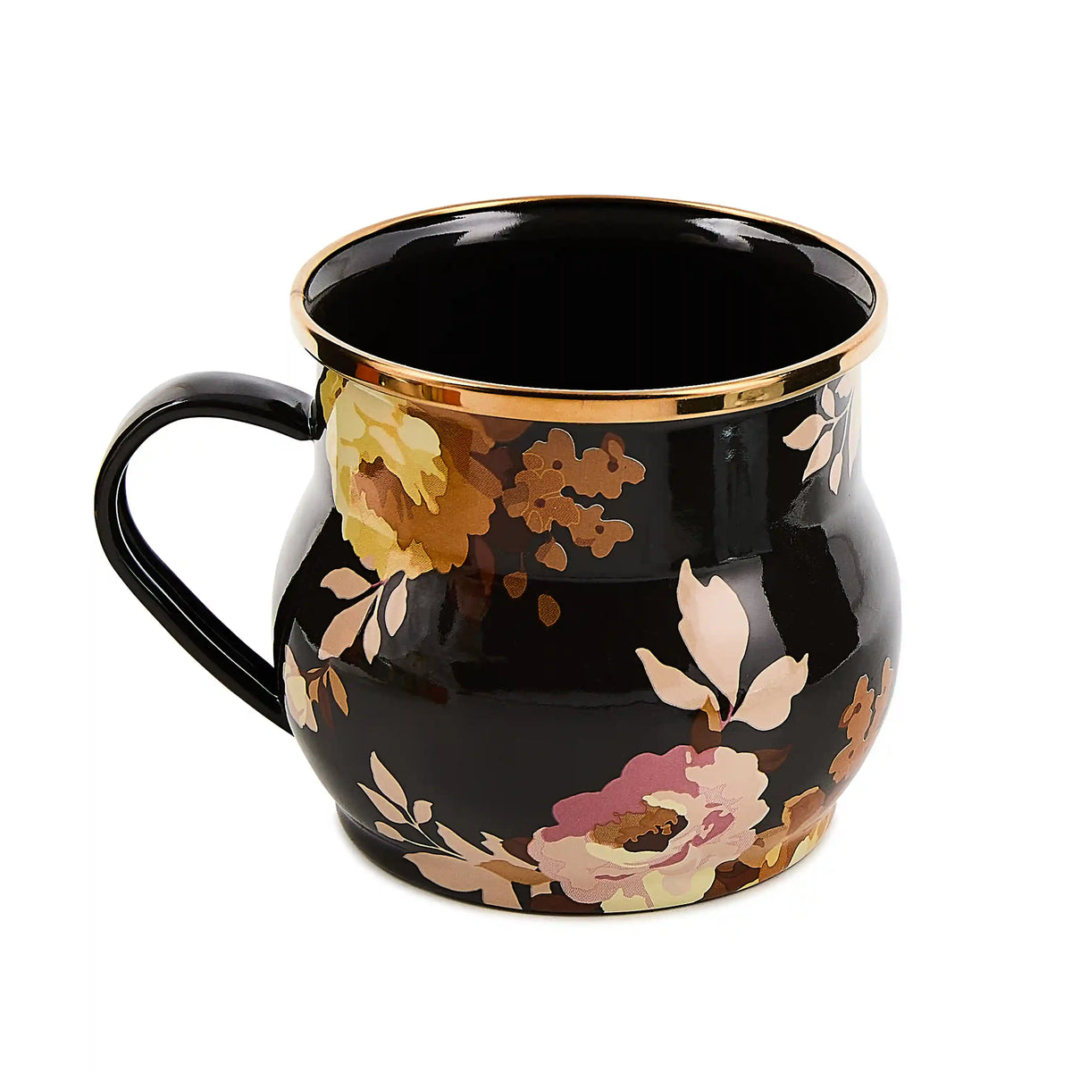 White Flower Market Mug